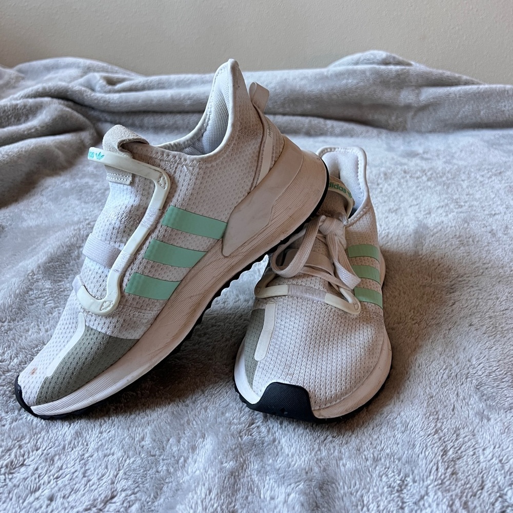 Adidas Sneakers. Size 6 1/2. well loved